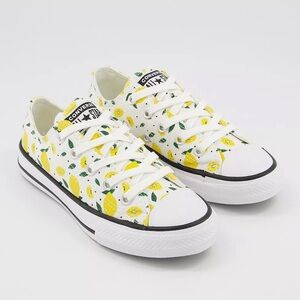 Converse Yellow Lemon Low Top Sneakers Running Shoes